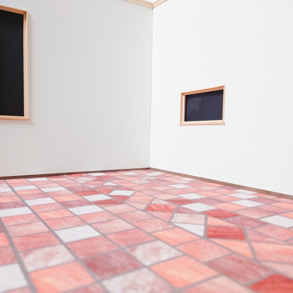 完成品 金属板入り床のみ テラコッタタイル うちのこ部屋Lサイズ対応