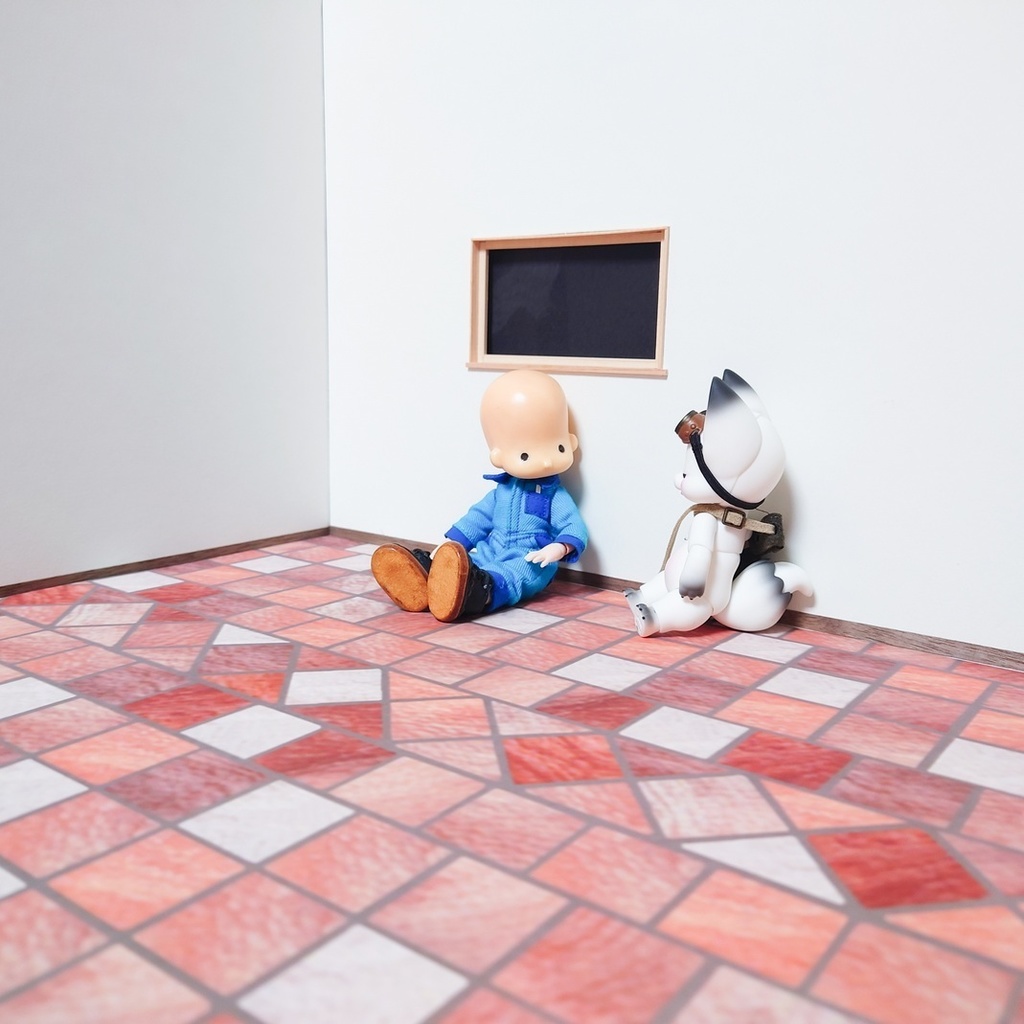 完成品 金属板入り床のみ テラコッタタイル うちのこ部屋Lサイズ対応