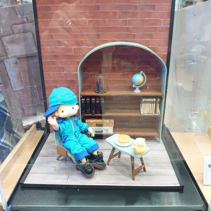 【ベース付き】雪の公園×イルミネーション 着せ替えウォールS 受注制作