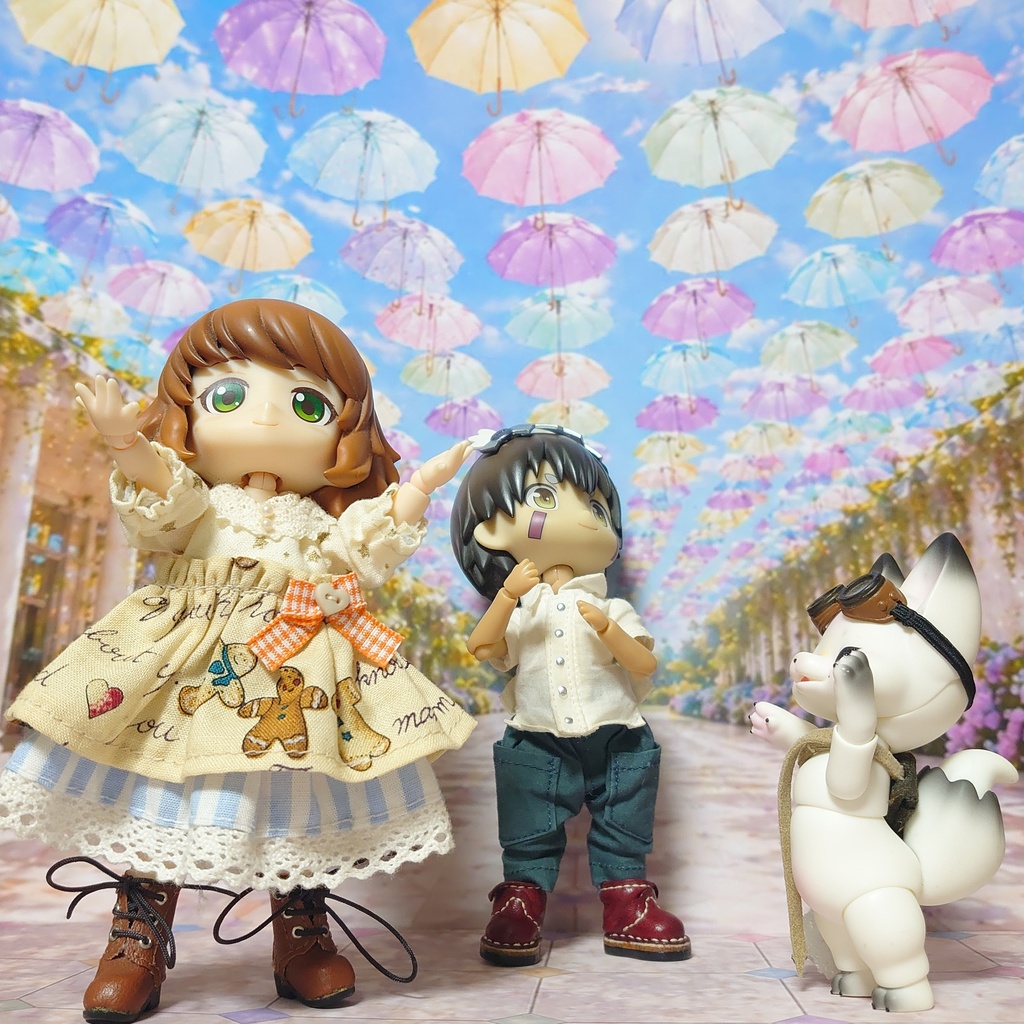 梅雨限定セット【ベース付き】アンブレラスカイ/レインスチーム 着せ替えウォールL 受注制作