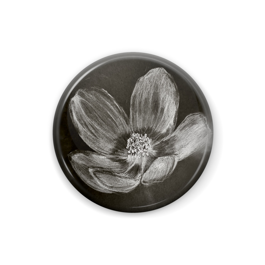 缶バッジ Flower Button Badges
