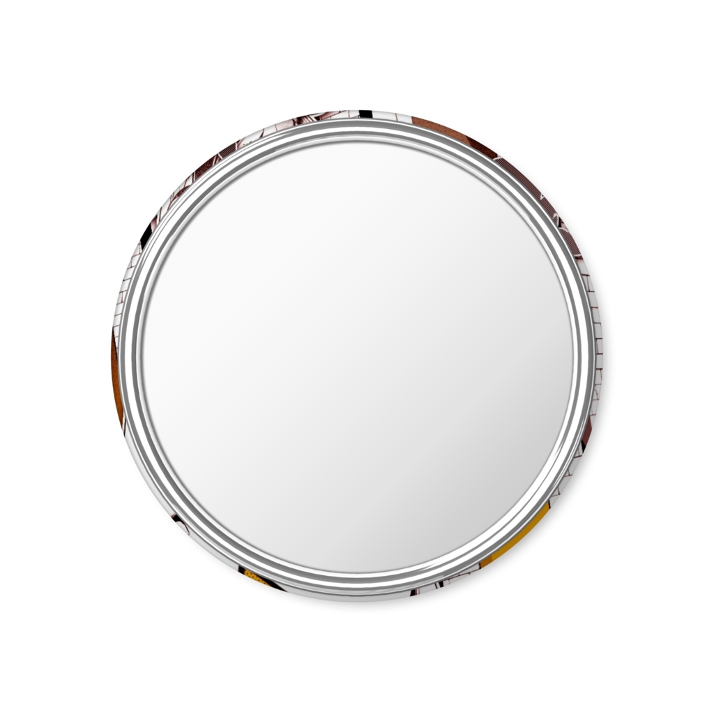 創作イラスト 缶ミラー