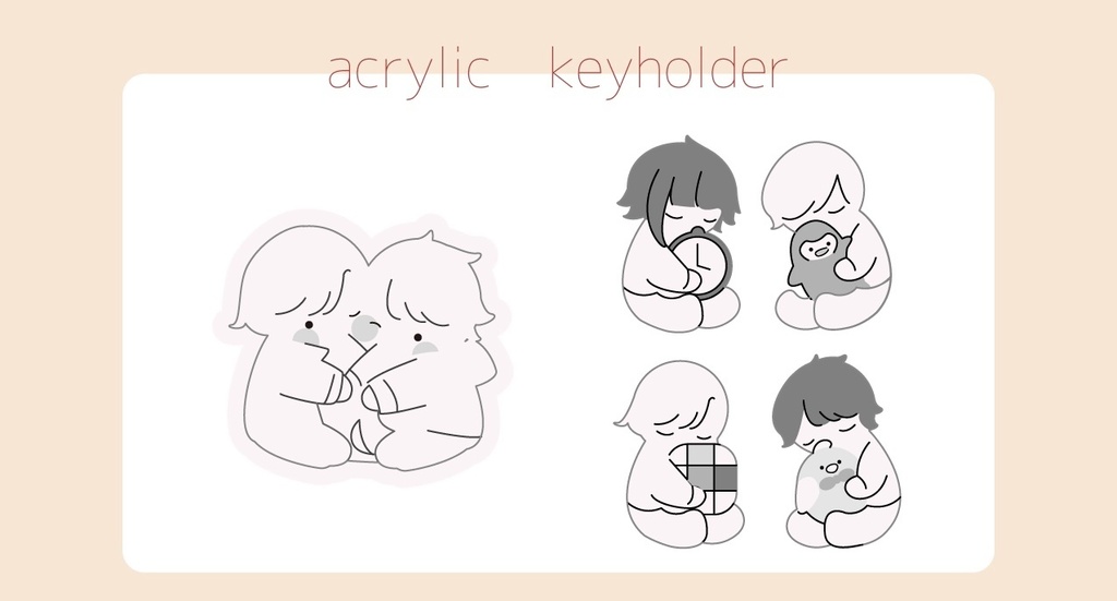 アクリルキーホルダー