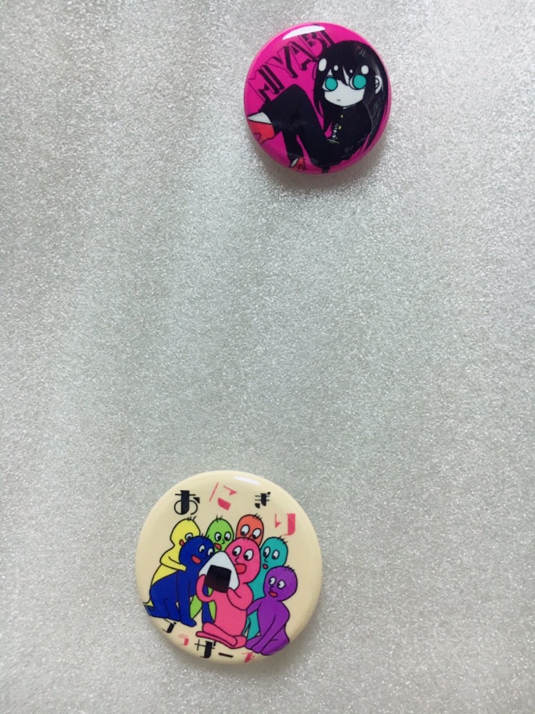 おにぎりブラザーズ缶バッジ