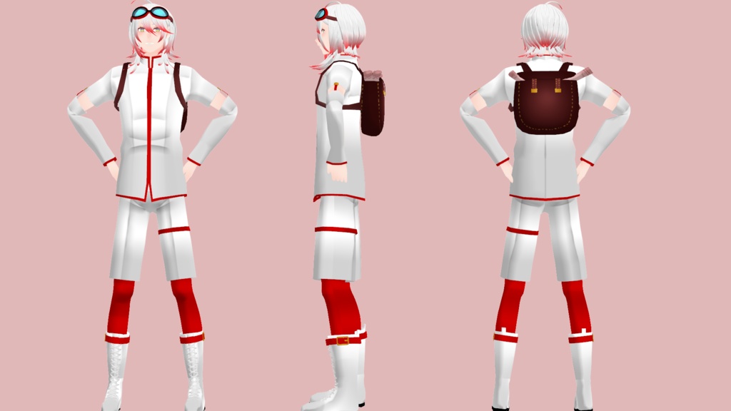 ウルフィン【VRChat対応3Dモデル】 - 日進月歩ありた工房 - 2/3