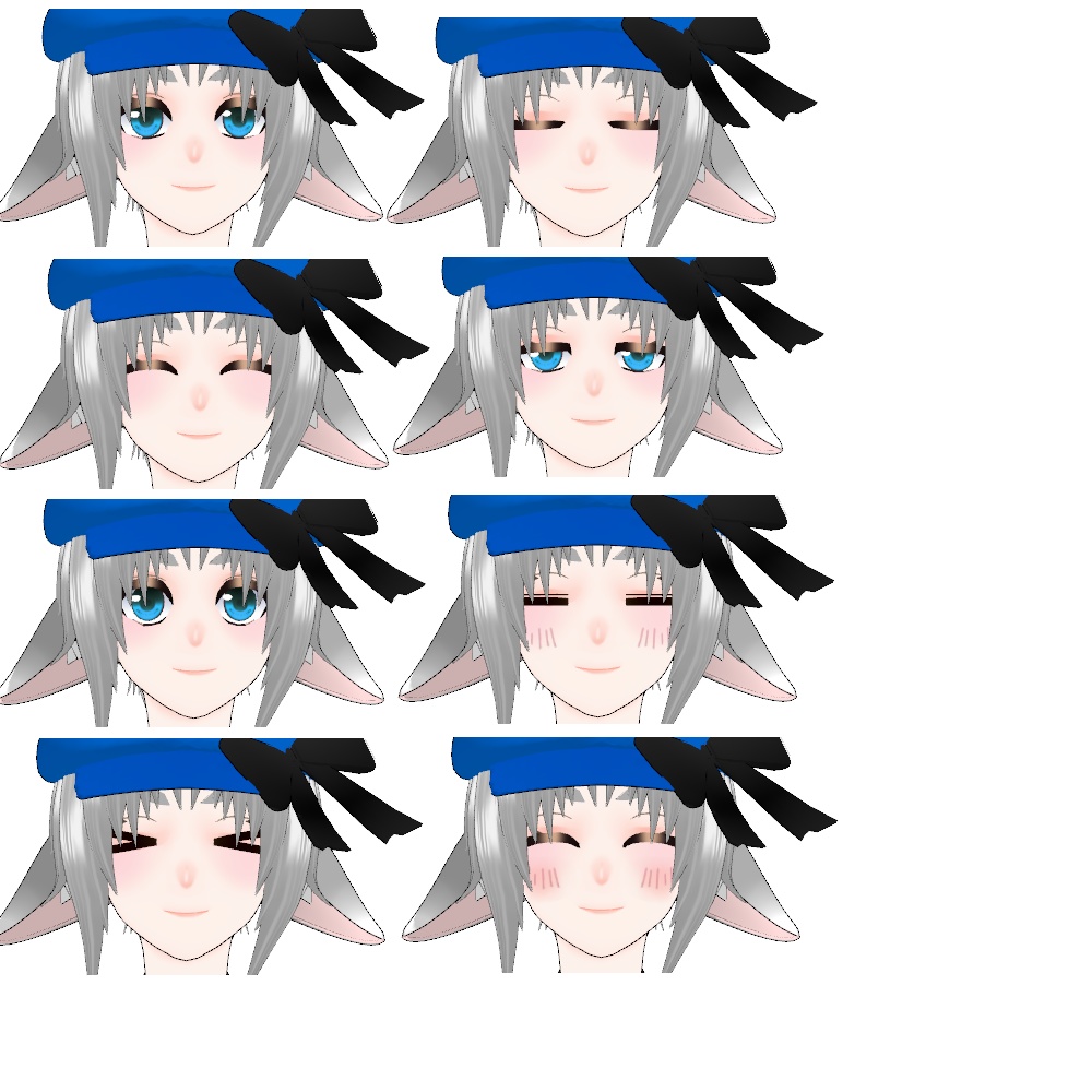 チュリ【VRChat対応3Dモデル】