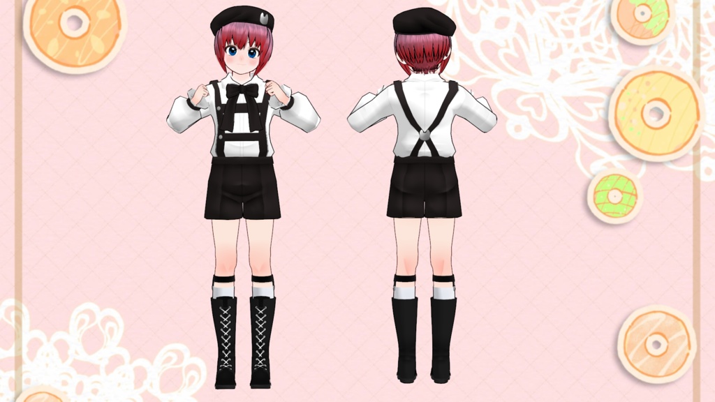 ノエルv2【VRChat対応3Dモデル】 - 日進月歩ありた工房 - 2/3