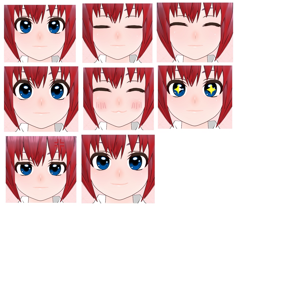 ノエルv2【VRChat対応3Dモデル】 - 日進月歩ありた工房 - 3/3