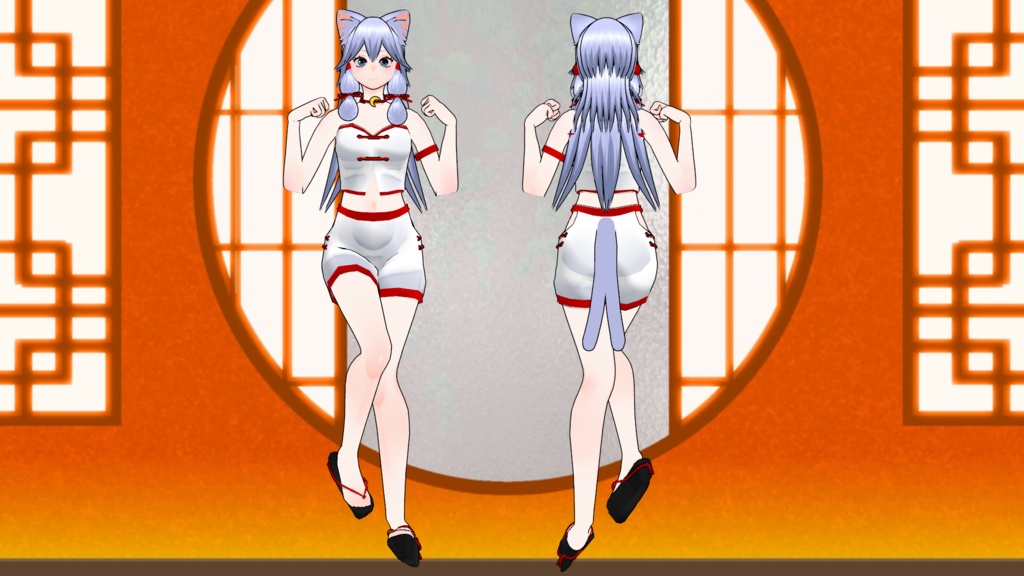 猫又冴華Ver3【VRChat対応3Dモデル】 - 日進月歩ありた工房 - 2/3