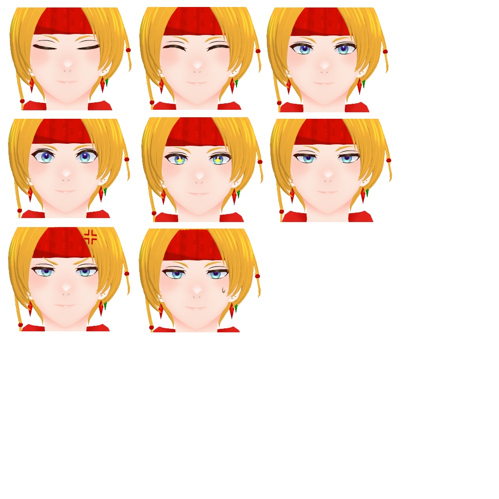 【無料】ウェン【VRChat対応3Dモデル】 - 日進月歩ありた工房 - 3/3
