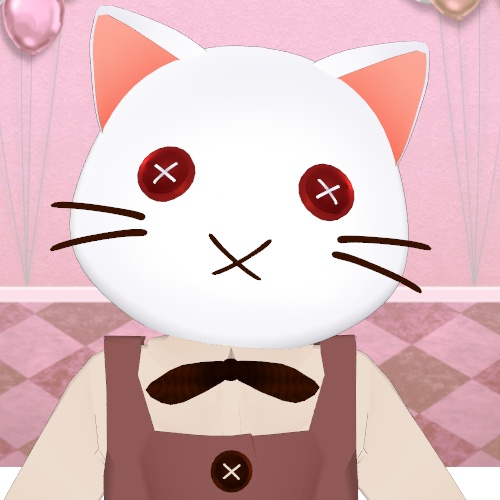 被り物少年ジェンス【VRChat対応3Dモデル】