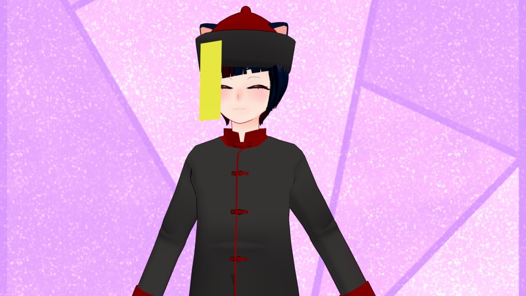 【VRChat想定】ココル用キョンシー衣装