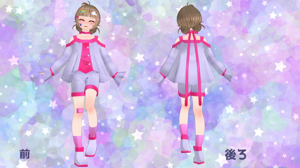 Yuyu【VRChat対応3Dモデル】 - 日進月歩ありた工房 - 2/3