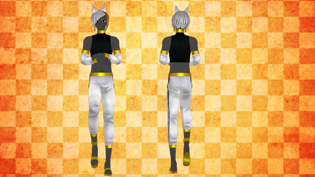 アヌビィ【VRChat対応3Dモデル】