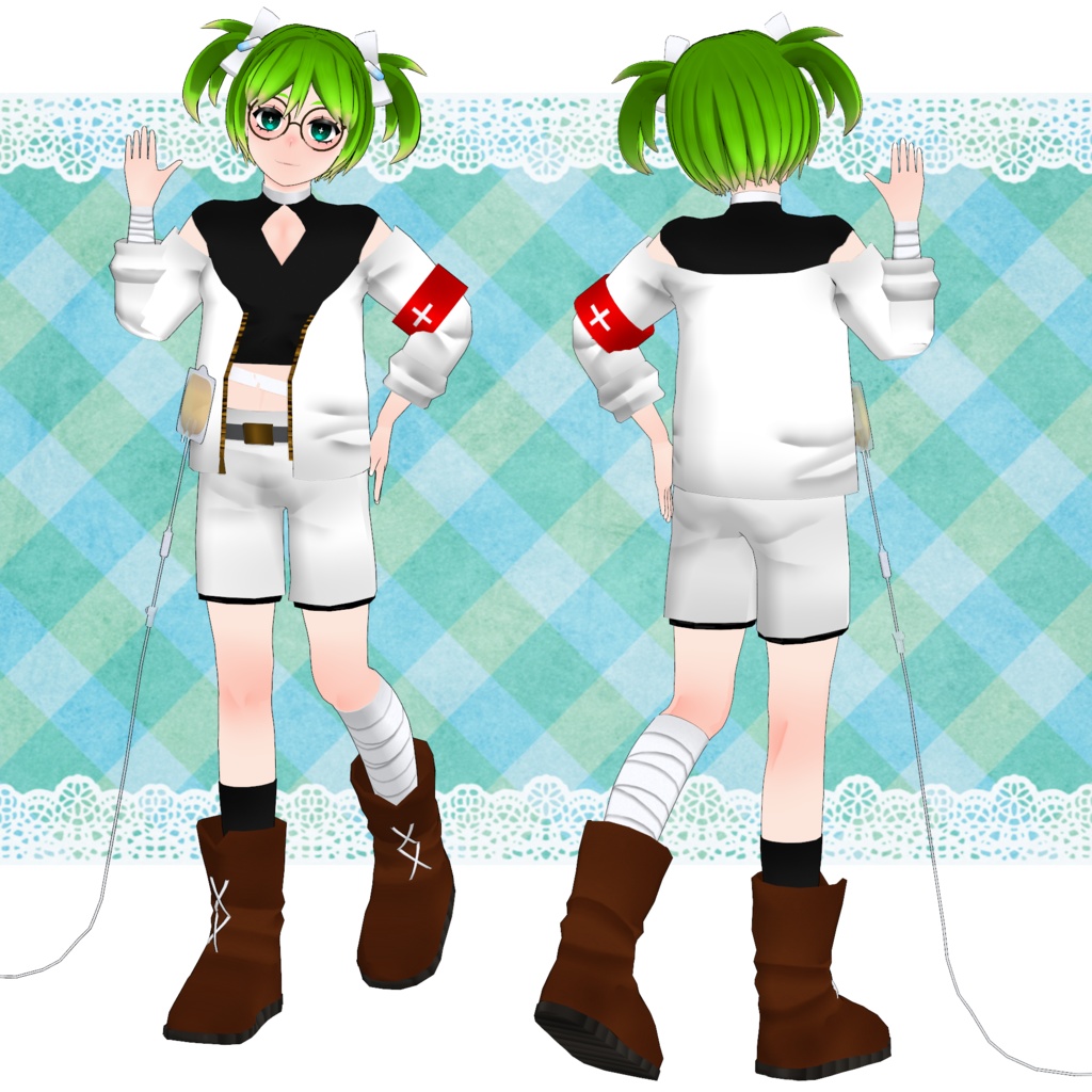 ドクター・メンタ【VRChat対応3Dモデル】 - 日進月歩ありた工房 - 2/3