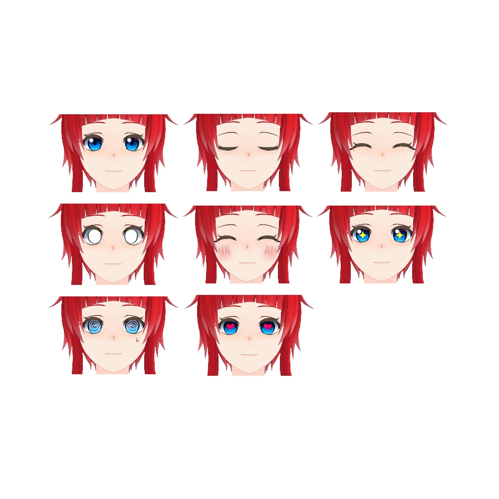 シェリナ【VRChat対応3Dモデル】 - 日進月歩ありた工房 - 3/3
