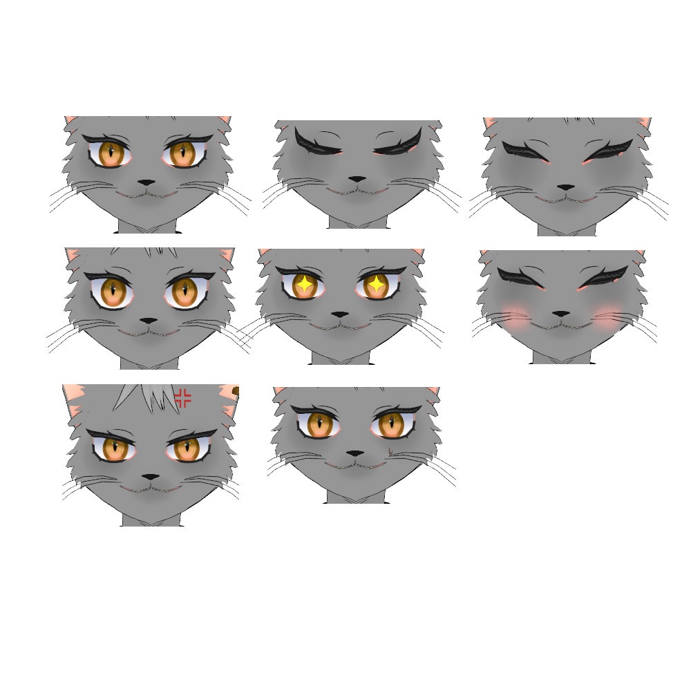 カーラ【VRChat対応3Dモデル】 - 日進月歩ありた工房 - 3/3