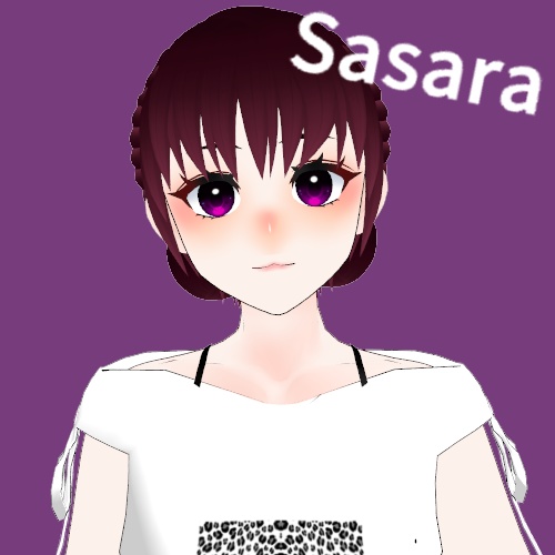 Sasara-ささら-【VRChat対応3Dモデル】