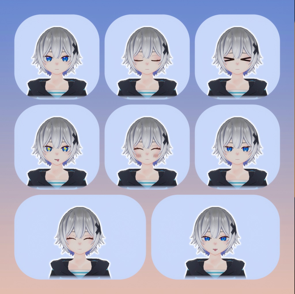キャスティ【VRChat対応3Dモデル】 - 日進月歩ありた工房 - 3/3
