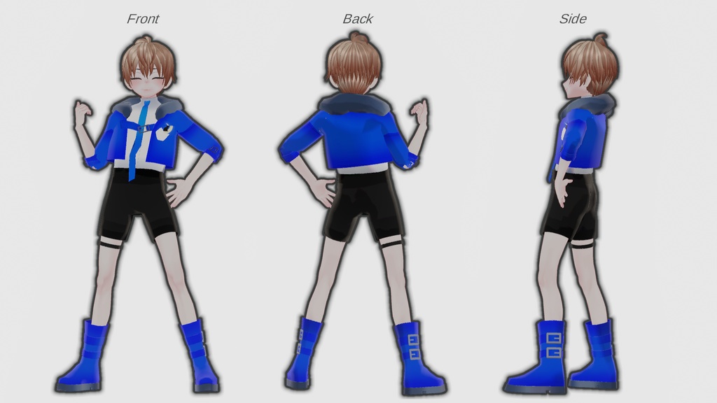 シュテ【オリジナル3Dモデル】