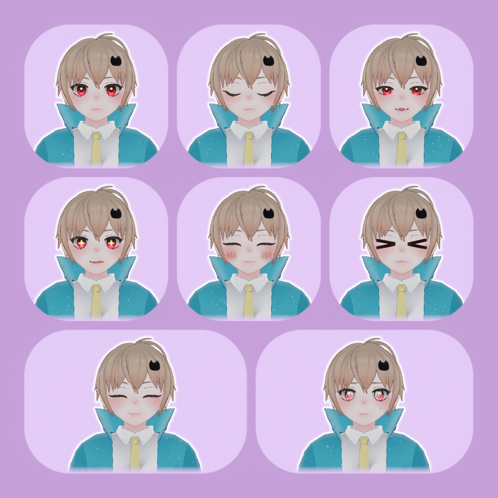 シュテ【オリジナル3Dモデル】