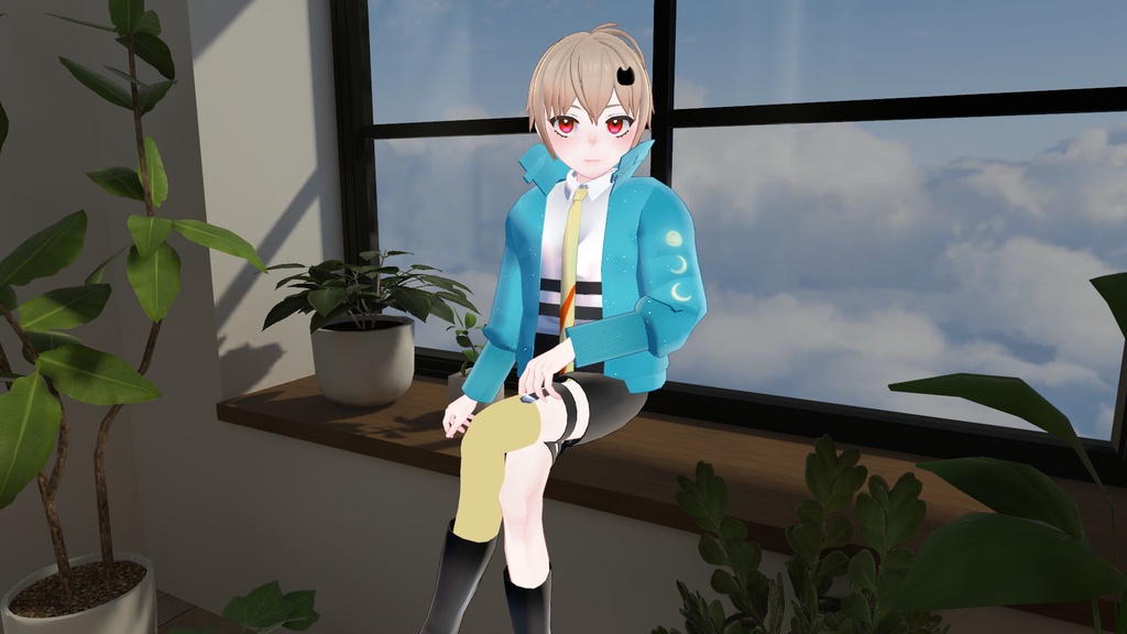 シュテ【オリジナル3Dモデル】