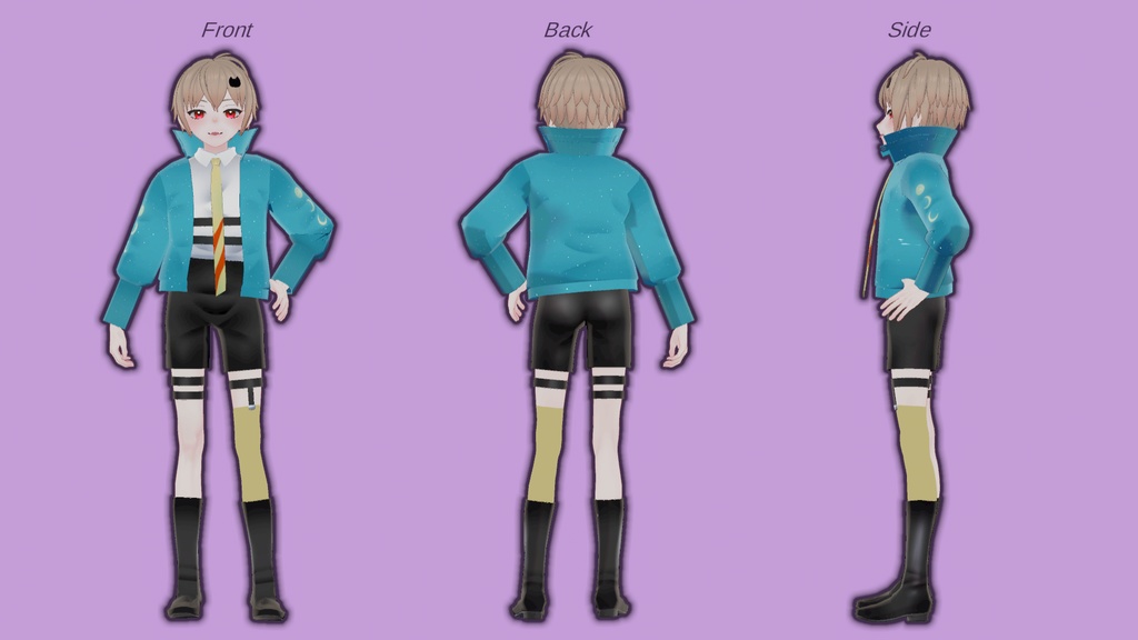 シュテ【オリジナル3Dモデル】