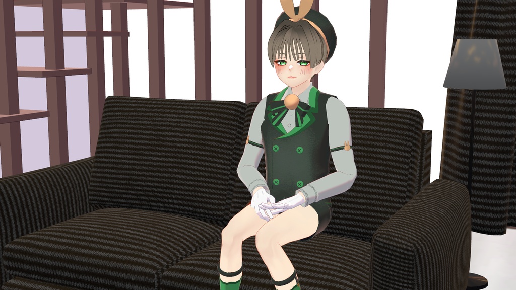 兎斗【オリジナル3Dモデル】