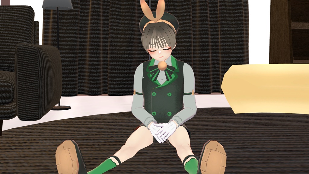 兎斗【オリジナル3Dモデル】