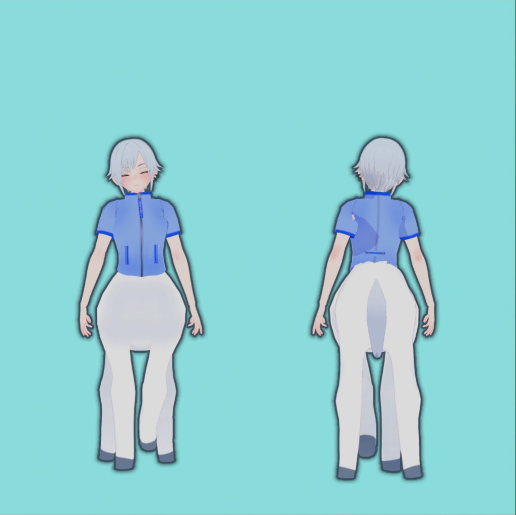 白馬のシェトラ【オリジナル３Dモデル】 - 日進月歩ありた工房 - 2/3