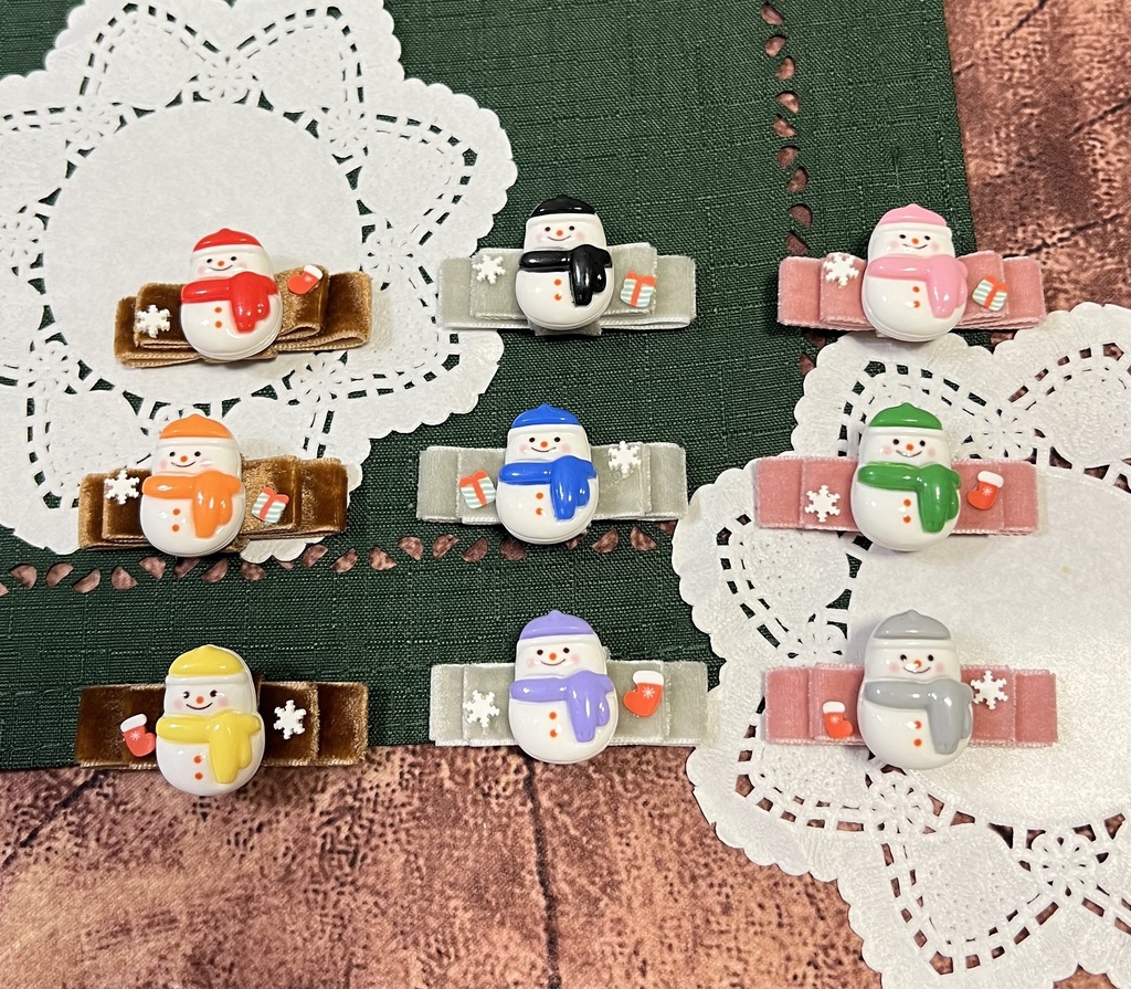 ベルベットリボン☃️(ミニクリップ)