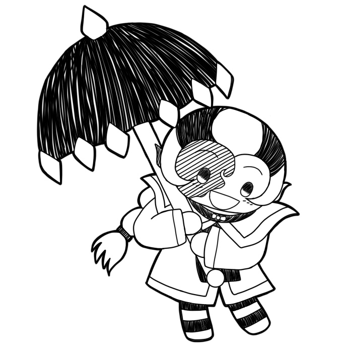 白無常アクキー