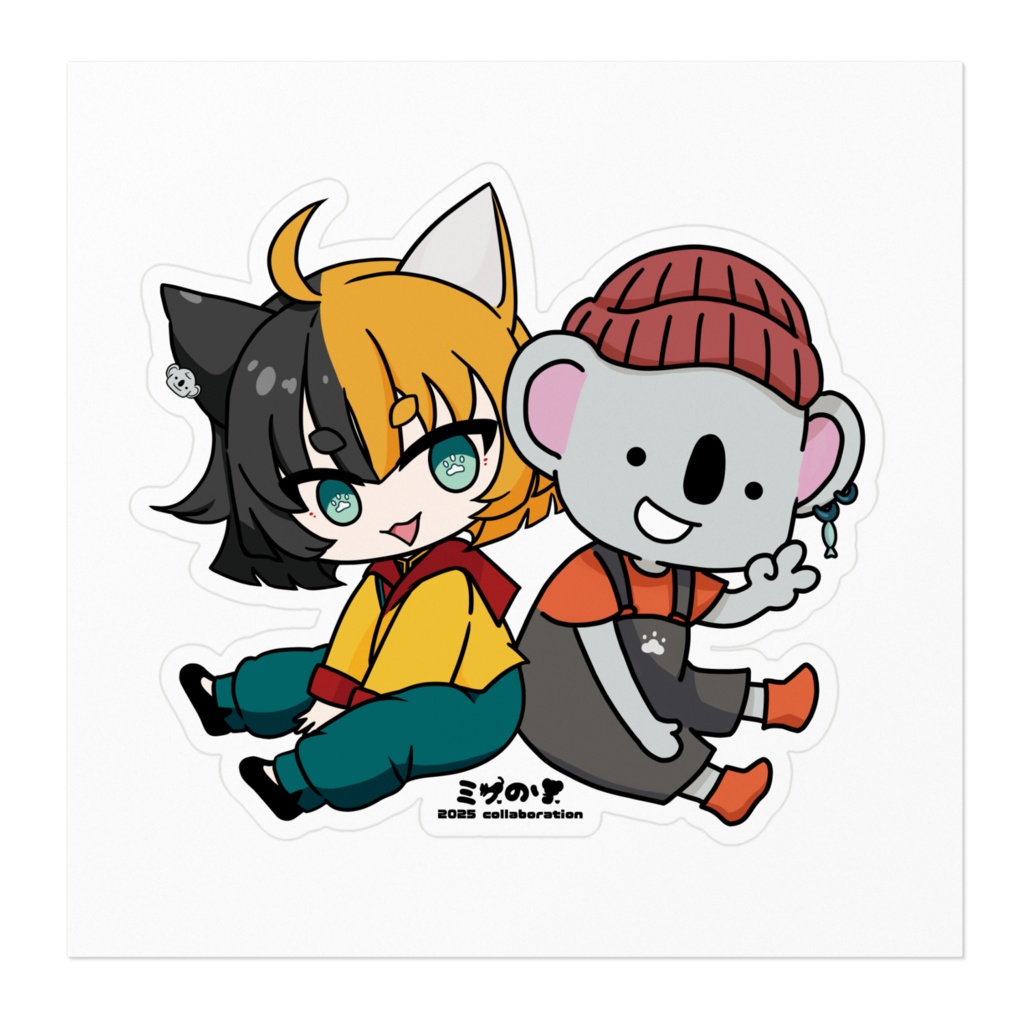 ミケのりコラボ2025ステッカー・カラー