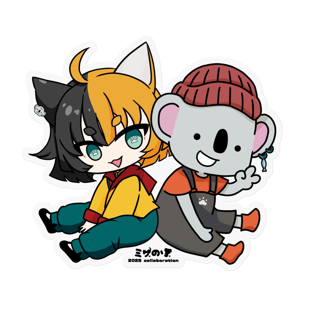 ミケのりコラボ2025ステッカー・カラー