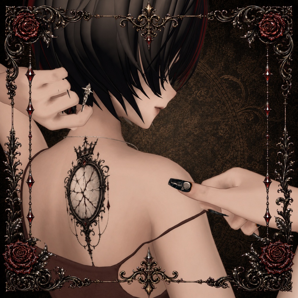 七つの大罪タトゥー / Seven Deadly Sins Tattoo Decal Set