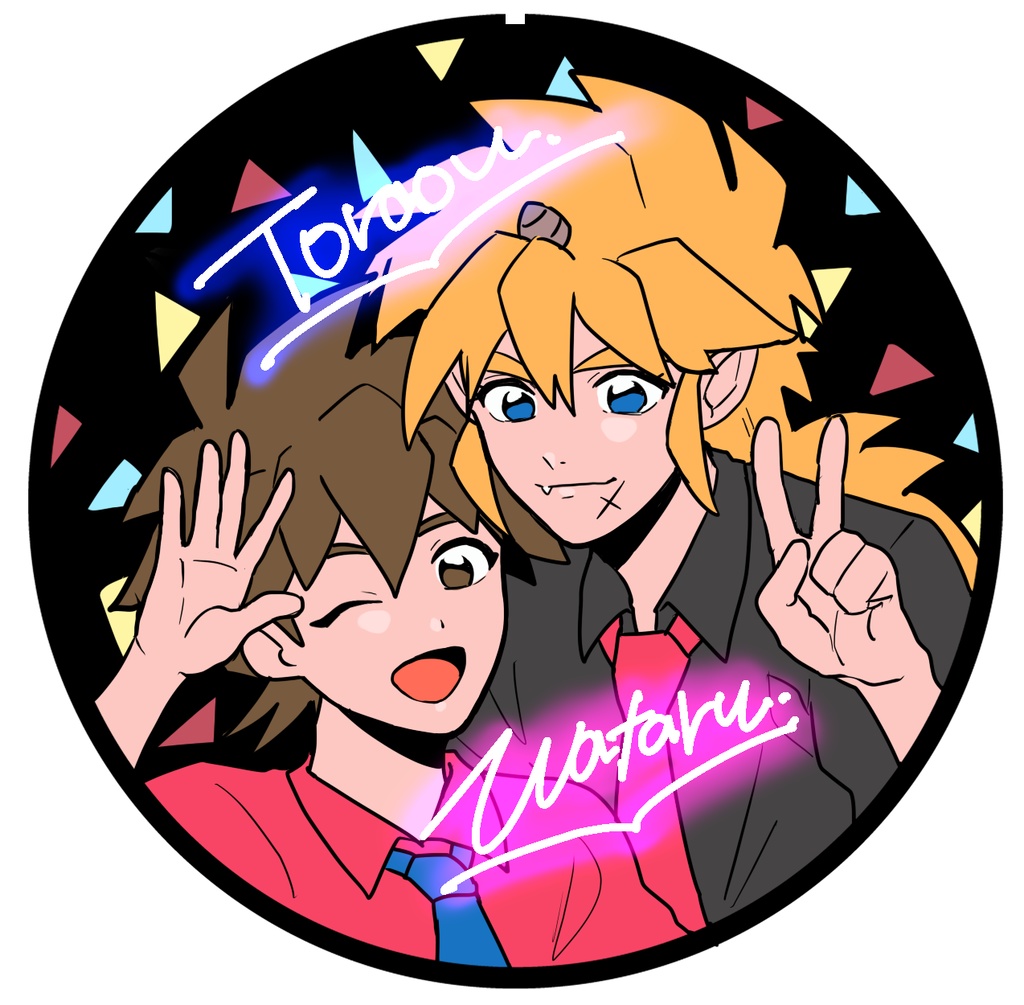 虎王＆ワタル　缶ミラー