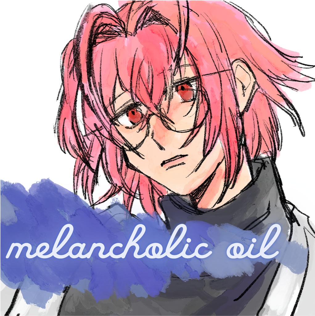 melancholic oil & celestial pencil
