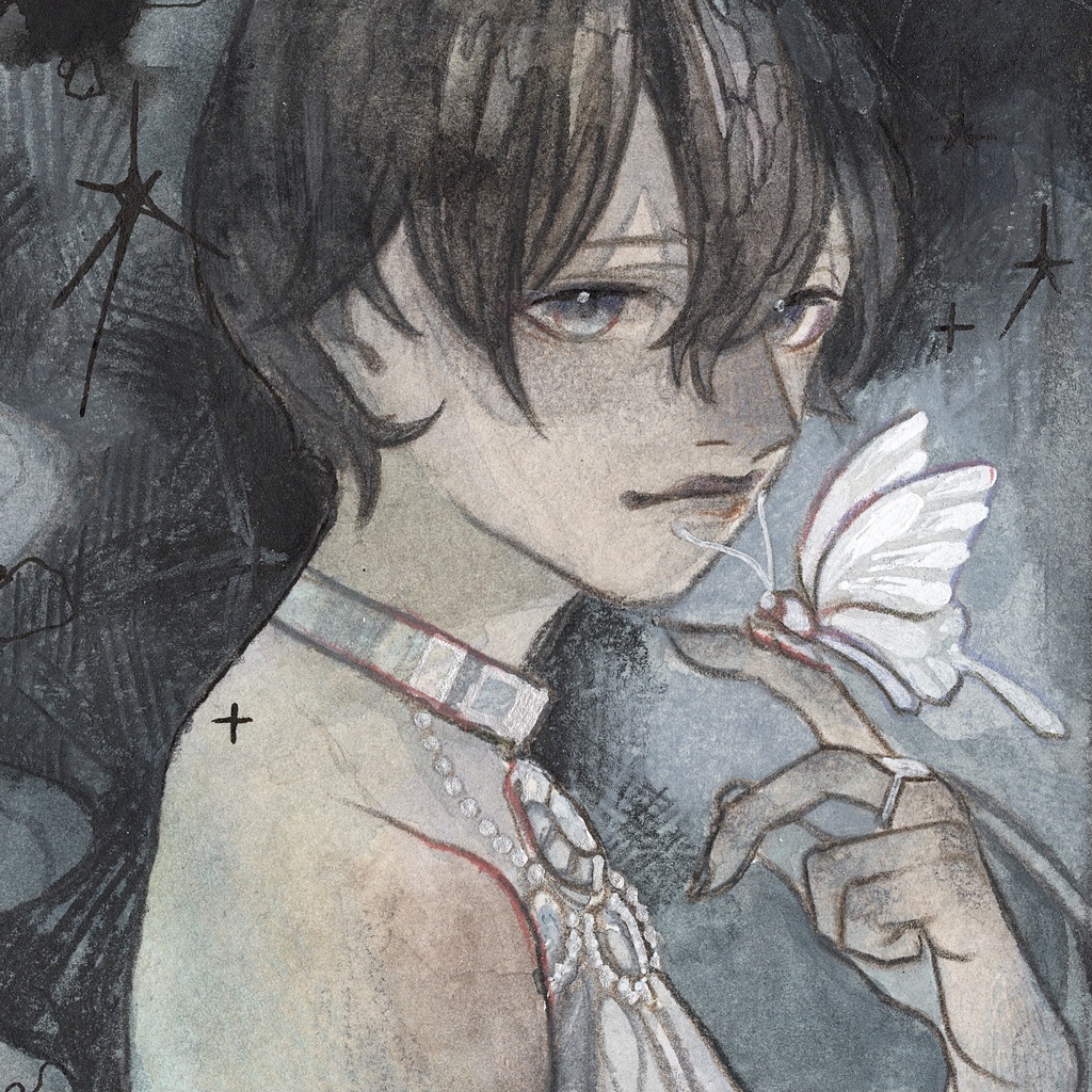 「夜光」イラスト原画