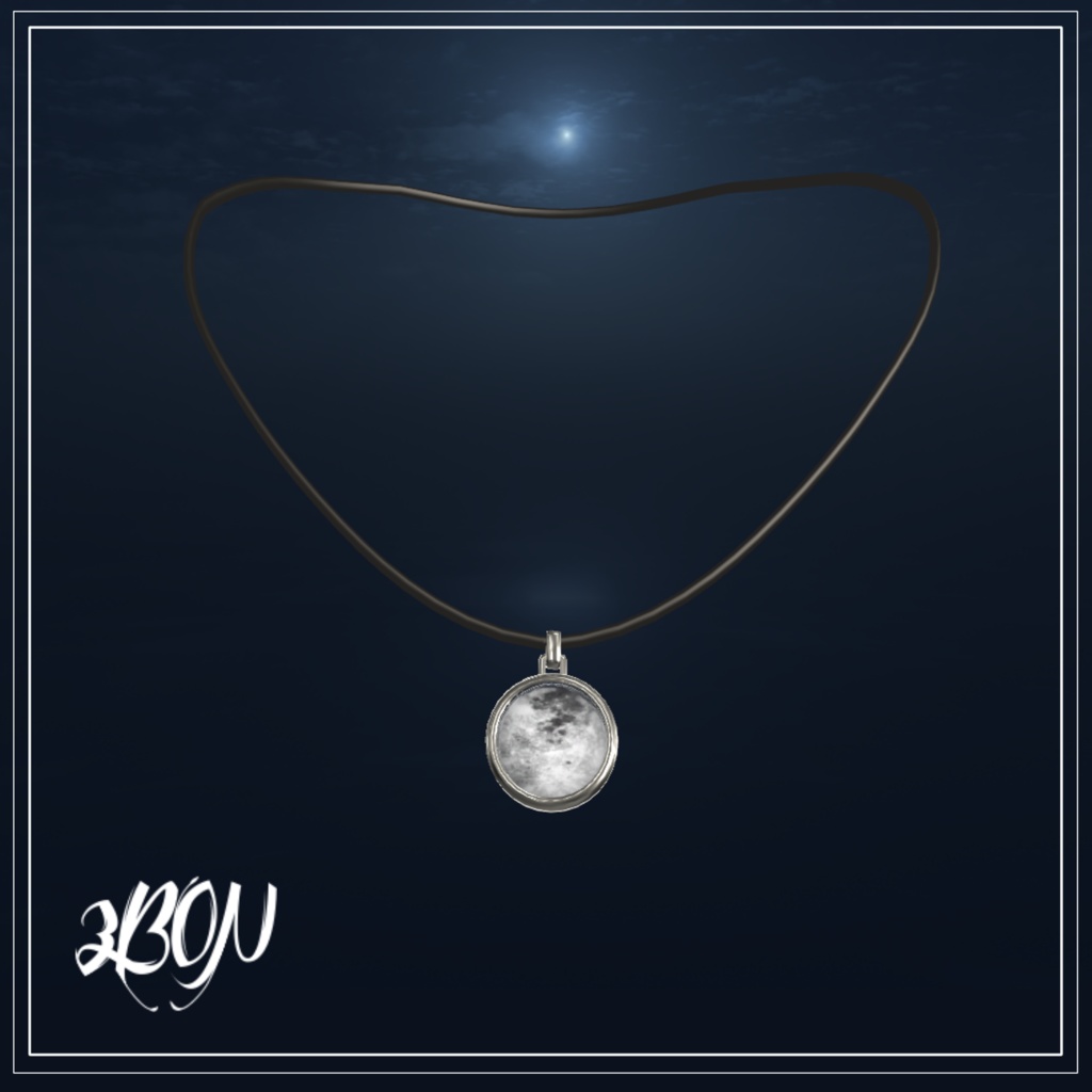 【無料】月の指輪とネックレス moon ring, necklace🌙