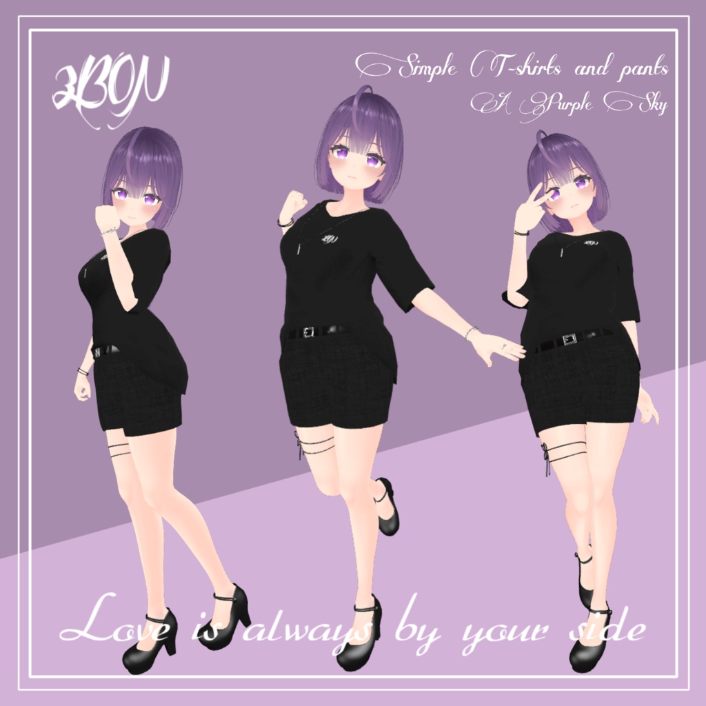 A Purple Sky Clothes + Halloween (for kikyo, anon, Sion)