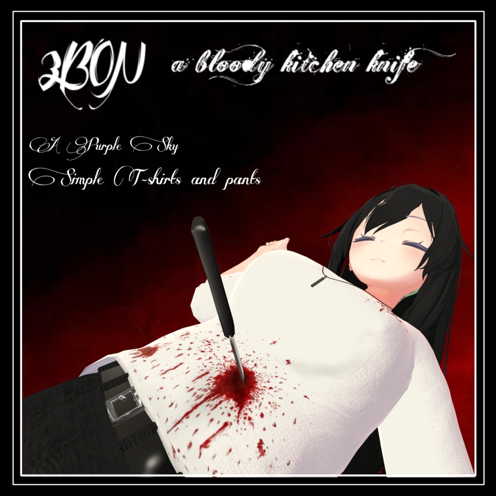 a blood sky clothes (for kikyo, anon, Sion) - 3BON - BOOTH