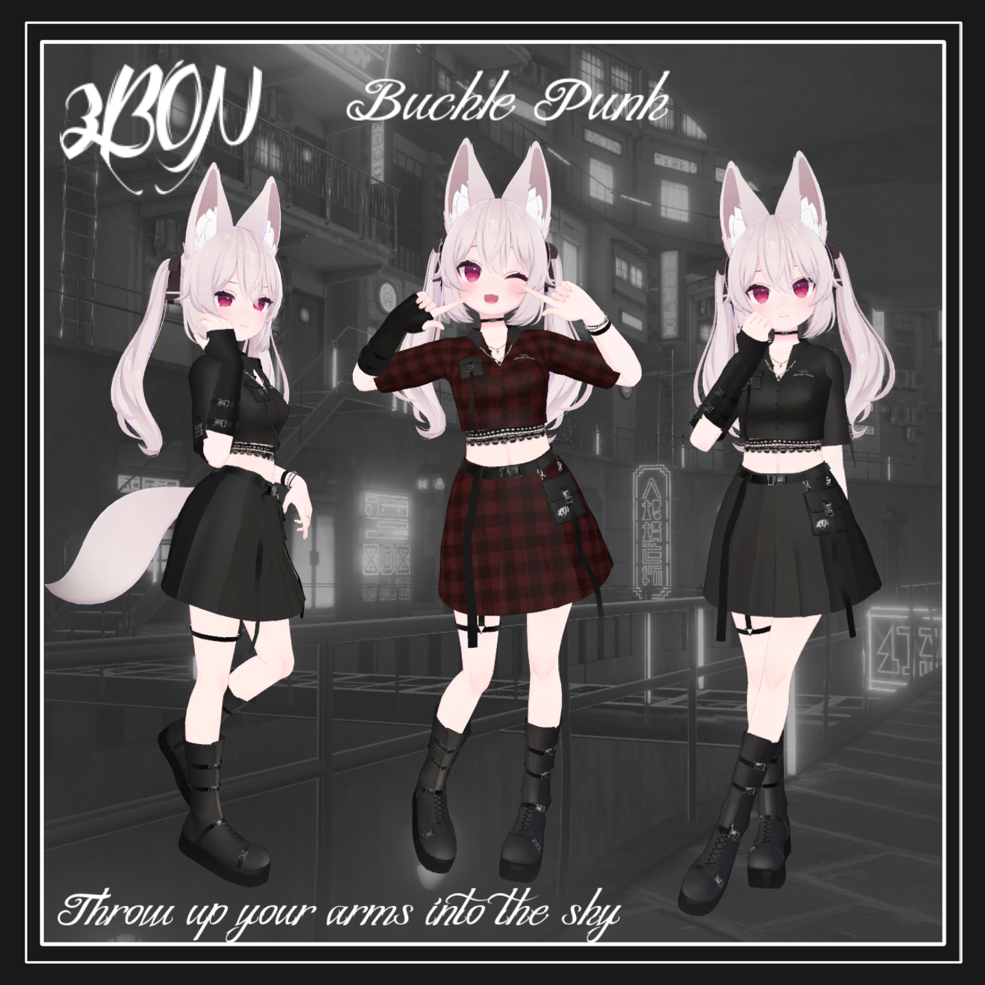 Buckle punk (Karin, Rusk) - 3BON - BOOTH