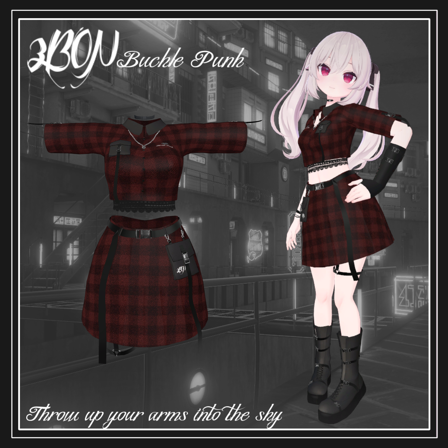 Buckle punk (Karin, Rusk) - 3BON - BOOTH