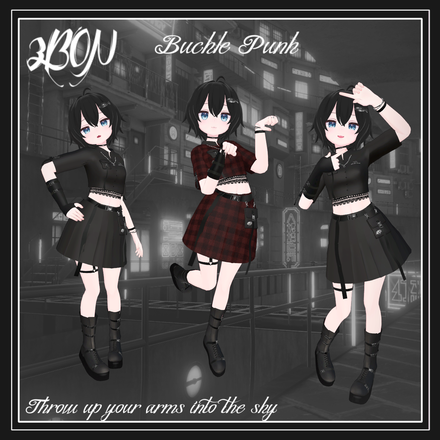 Buckle punk (Karin, Rusk) - 3BON - BOOTH