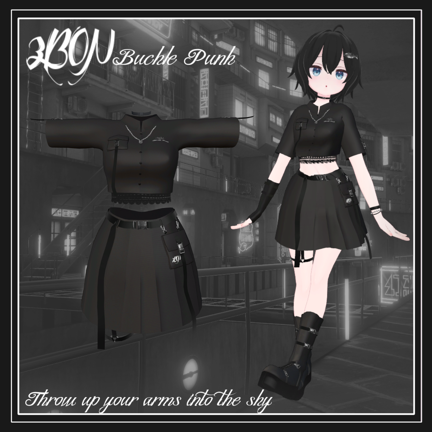 Buckle punk (Karin, Rusk) - 3BON - BOOTH