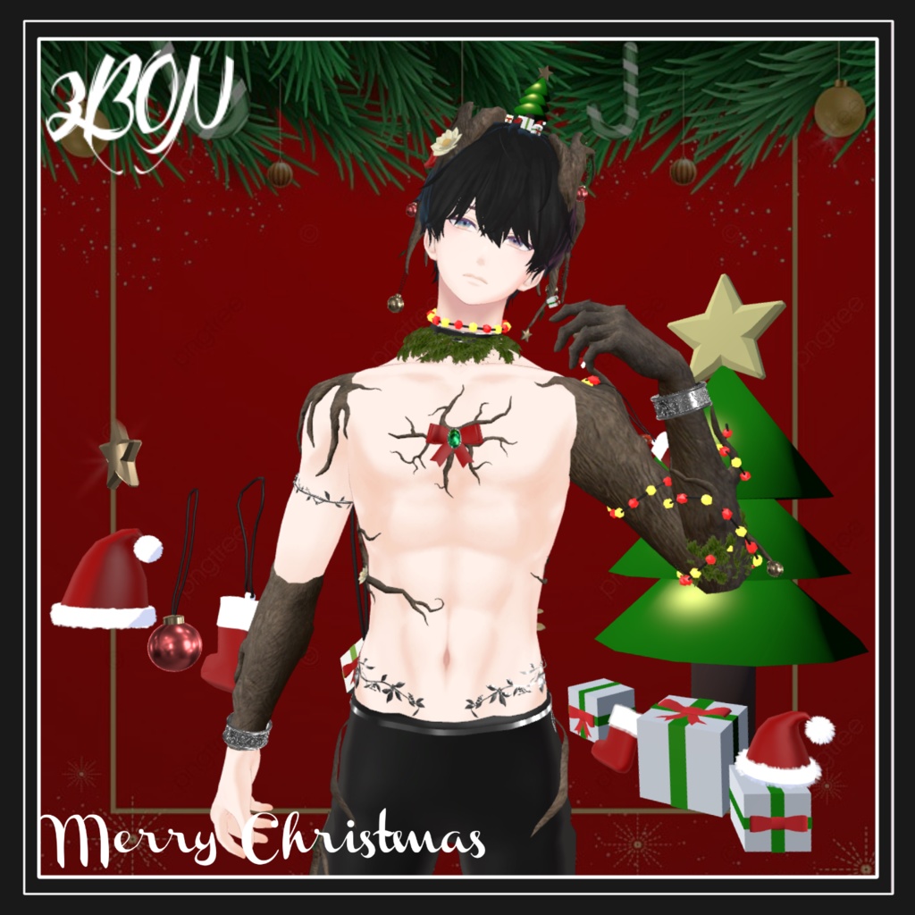 【無料】🎄Christmas decorations (forドルイド水瀬)🎄