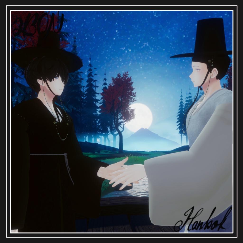 한복 Hanbok 韓服 (for Jaula, Maki)