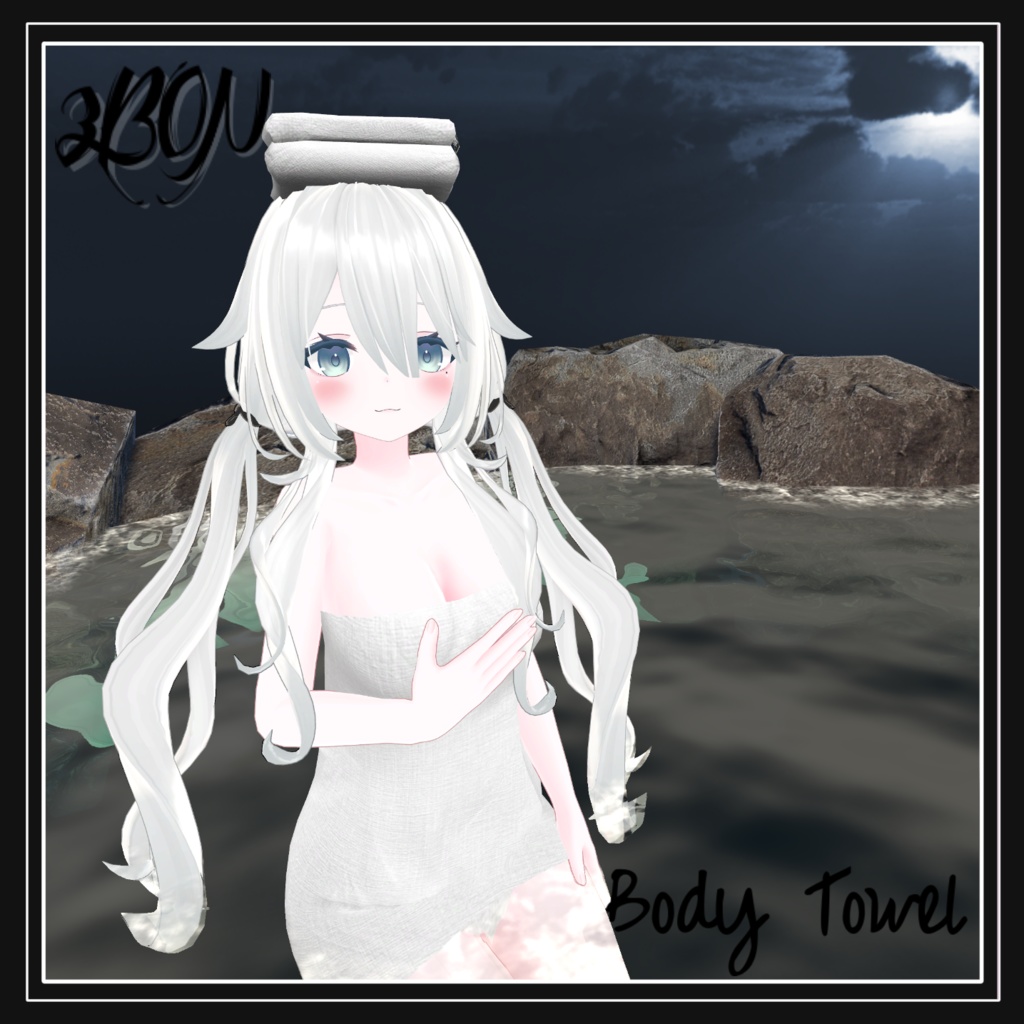 【無料】バスタオル (男,女バージョン )