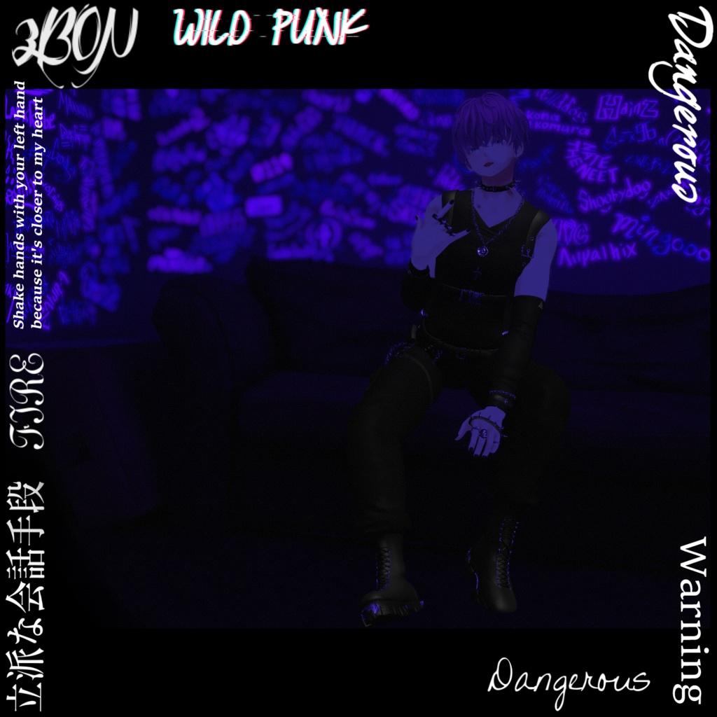 Wild Punk (for Minase, Anri) #3BON