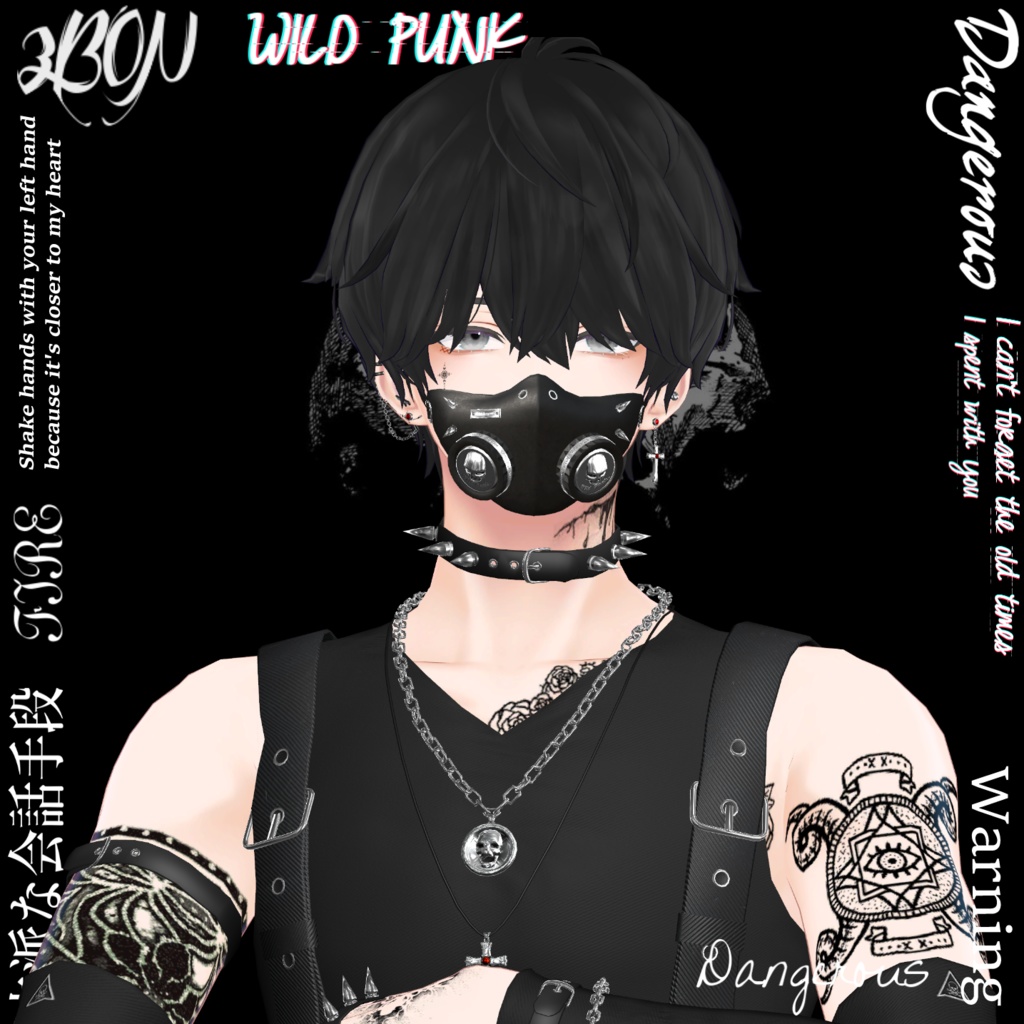 Skull Mask, Sledge hammer #3BON